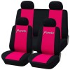 Coprisedili Fiat Panda nuova bicolore fucsia - nero